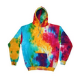 Colortone Tie Dye Adult Multi-Rainbow Pullover Hoodie